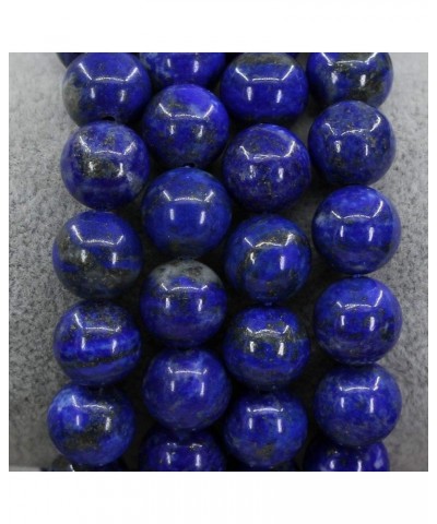 Gem Semi Precious Gemstones 10mm Round Beads Stone Crystal Stretch Bracelets Unisex Dyed Blue Lapis Crystal $16.79 Bracelets