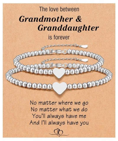 Mother and Daughter Gifts, Granddaughter Gifts, Birthday Mother's Day Gifts for Grandma Mother Mom Daughter Bracelets Grandma...