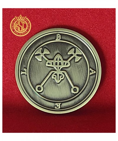 BAEL Baalzebub Beelzebub demon sigil Ars Goetia King Solomon Coin seal talisman + 1FitAll bezel Necklace $22.05 Necklaces