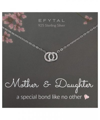 Mother's Day Gifts for Mom from Daughter, Mother Daughter Necklace, Mother Daughter Gift, Daughter Gifts from Mom, Mother Dau...