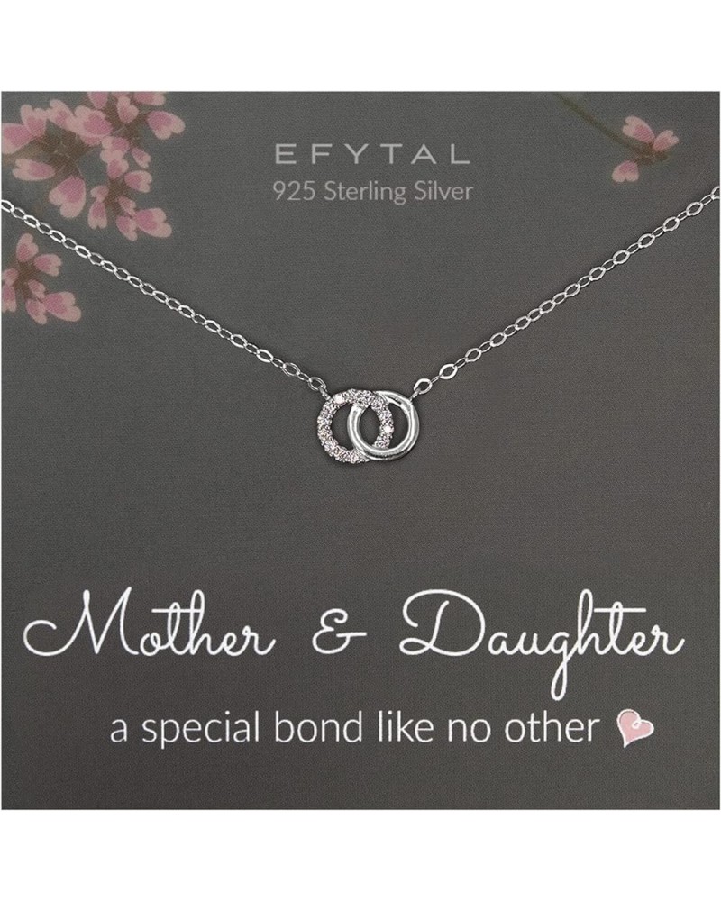 Mother's Day Gifts for Mom from Daughter, Mother Daughter Necklace, Mother Daughter Gift, Daughter Gifts from Mom, Mother Dau...