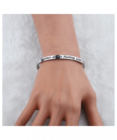 Mother Of The Fucking Year Bracelet Cuff Gifts For Moms Momlife Gifts For Her Best Mom Ever Mothers Day Gift fucking year cuf...