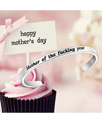 Mother Of The Fucking Year Bracelet Cuff Gifts For Moms Momlife Gifts For Her Best Mom Ever Mothers Day Gift fucking year cuf...