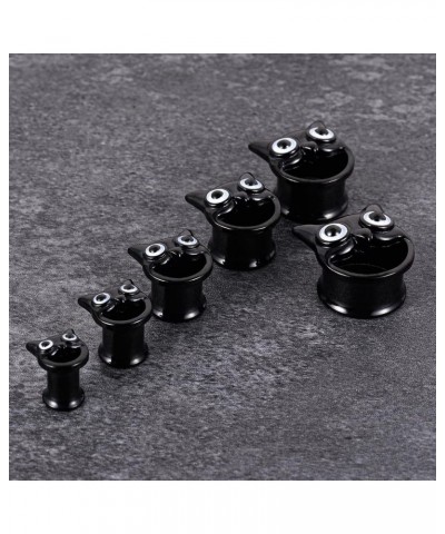 1 Pair Stainless Steel Ear Tunnels Cute Piercing Animal-shaped Ear Gauges 2g(6mm) to 16mm. S8519H 1/2"(12mm) $9.74 Body Jewelry