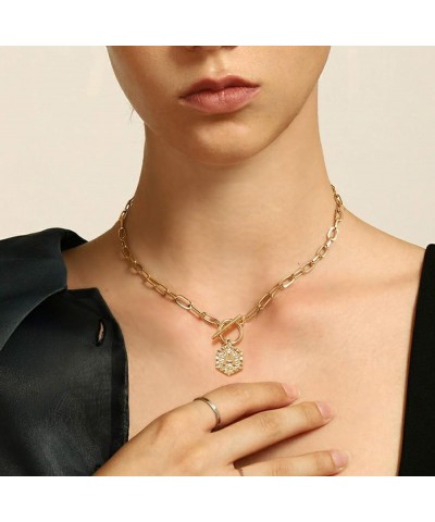 18K Gold Plated Initial Necklace Gold Necklaces for Women Letter Necklace Y $10.17 Necklaces