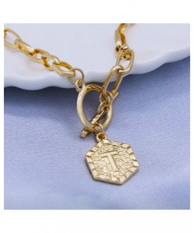 18K Gold Plated Initial Necklace Gold Necklaces for Women Letter Necklace Y $10.17 Necklaces