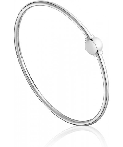 The Traditional Sterling Silver Single Ball Threaded Bracelet from Cape Cod, FLEX Size 6 FLEX $27.93 Bracelets