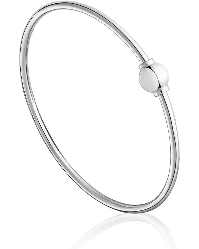 The Traditional Sterling Silver Single Ball Threaded Bracelet from Cape Cod, FLEX Size 6 FLEX $27.93 Bracelets