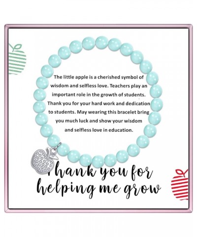 Teacher Bracelet Teacher Gifts for Women Teacher Appreciation Gifts Teacher Graduation Gifts for Teachers on Teachers Day Ret...