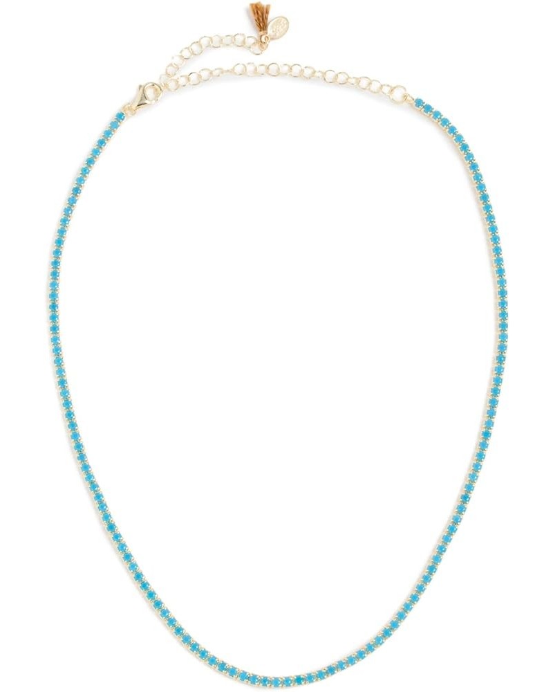 Women's Tennis Necklace vermeil $28.80 Necklaces