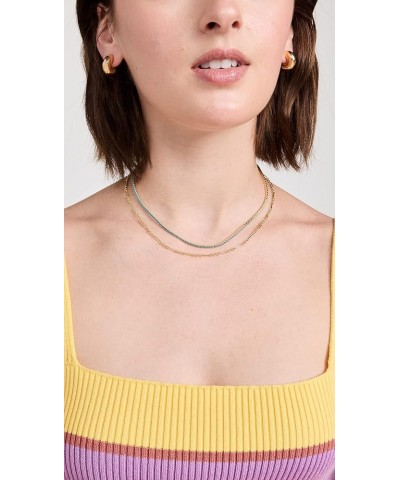 Women's Tennis Necklace vermeil $28.80 Necklaces