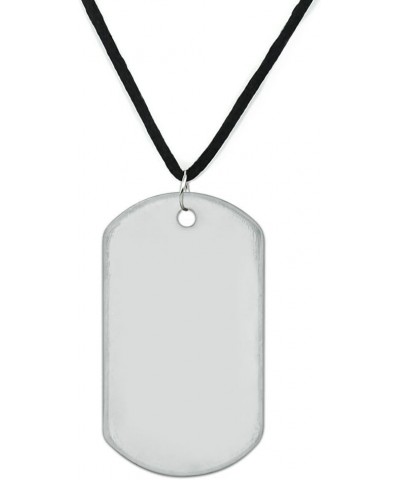 Justice League Wonder Woman Athletic Logo Military Dog Tag Pendant Necklace with Cord $10.43 Necklaces