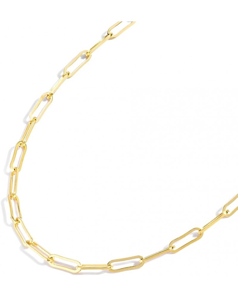 Gold Chain Necklace Collection for Women and Men - Box, Clip & Cable 20 Inches Clip (2.5mm) $16.40 Necklaces