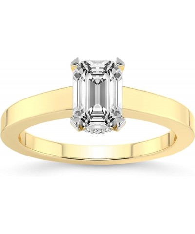 1 Carat -5 Carat | IGI Certified Lab Grown Diamond Ring | 14K Or 18K in White, Yellow Or Rose Gold | Ember Secret Halo Ring |...