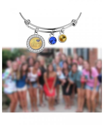 Sorority Bracelet 1922 Sorority Gift Charm Bracelet Gift for Her Bracelet-2 $9.61 Bracelets