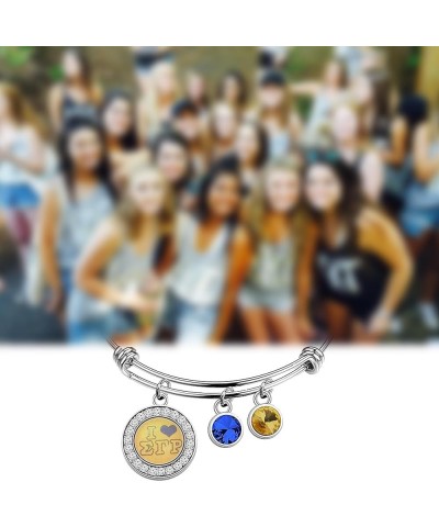 Sorority Bracelet 1922 Sorority Gift Charm Bracelet Gift for Her Bracelet-2 $9.61 Bracelets