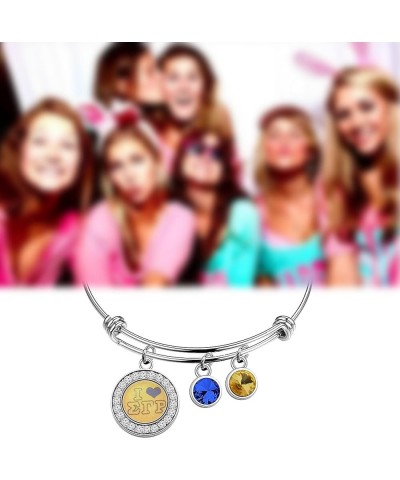 Sorority Bracelet 1922 Sorority Gift Charm Bracelet Gift for Her Bracelet-2 $9.61 Bracelets