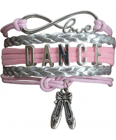 Dance Bracelet- Girls Dance Jewelry - Gift For Dance Recitals, Dancers and Dance Teams Pink Ballet Bracelet $8.09 Bracelets