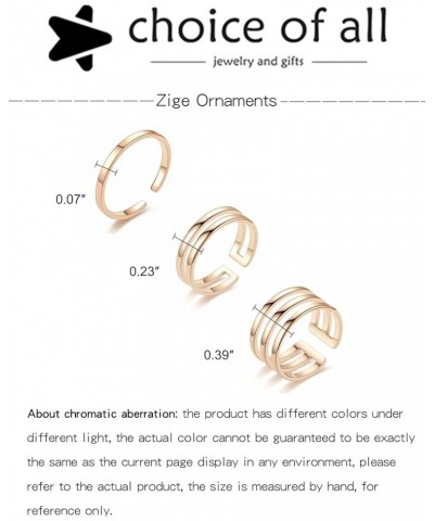 Cute Rings for Teen Girls Gold Stacking Rings for Women Midi Open Rings Set Dainty Jewelry Gifts for Girls P3: rings for teen...