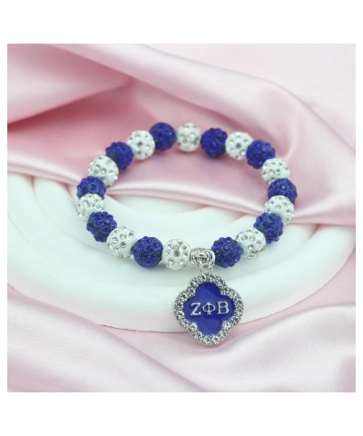 Crystal ZPB Bracelet for Women Greek Sorority Paraphernalia Gift ZPB Jewelry 1920 Finer Women Gift ZOB Bracelet $10.24 Bracelets