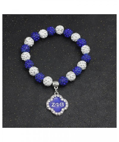 Crystal ZPB Bracelet for Women Greek Sorority Paraphernalia Gift ZPB Jewelry 1920 Finer Women Gift ZOB Bracelet $10.24 Bracelets