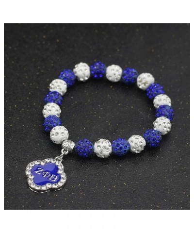 Crystal ZPB Bracelet for Women Greek Sorority Paraphernalia Gift ZPB Jewelry 1920 Finer Women Gift ZOB Bracelet $10.24 Bracelets