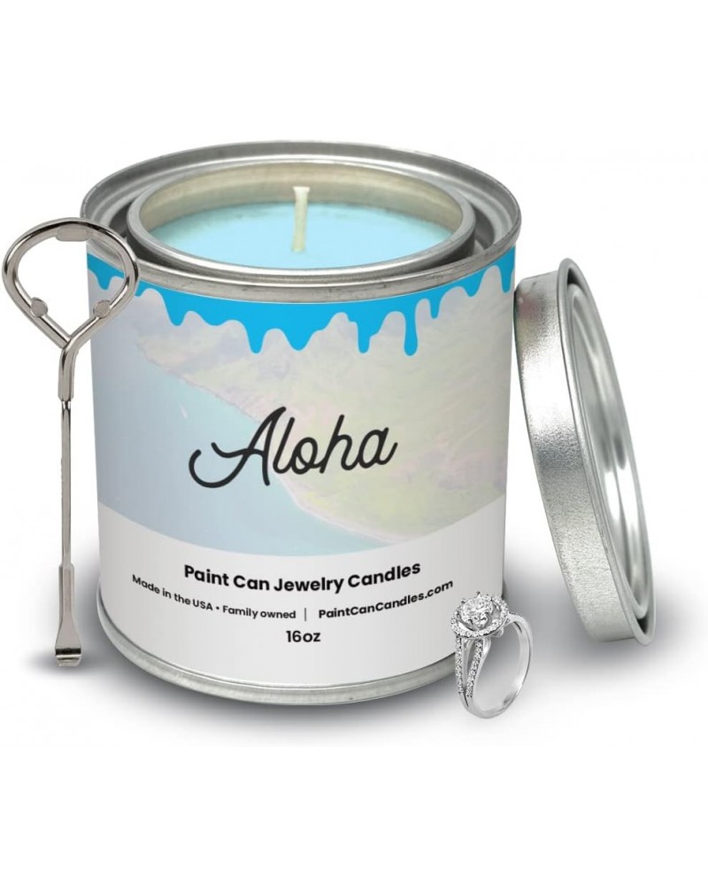 16oz Paint Can Jewelry Candles - Viral TikTok Gifts | Unique Surprise Candles | Award Winning Scents | All Natural Soy Candle...