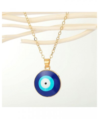 14K Gold Plated Evil Eye Pendant, Heart Evil Eye Necklace for Women with Gift Box | Adjustable Chain, Minimalist, Tiny Dainty...