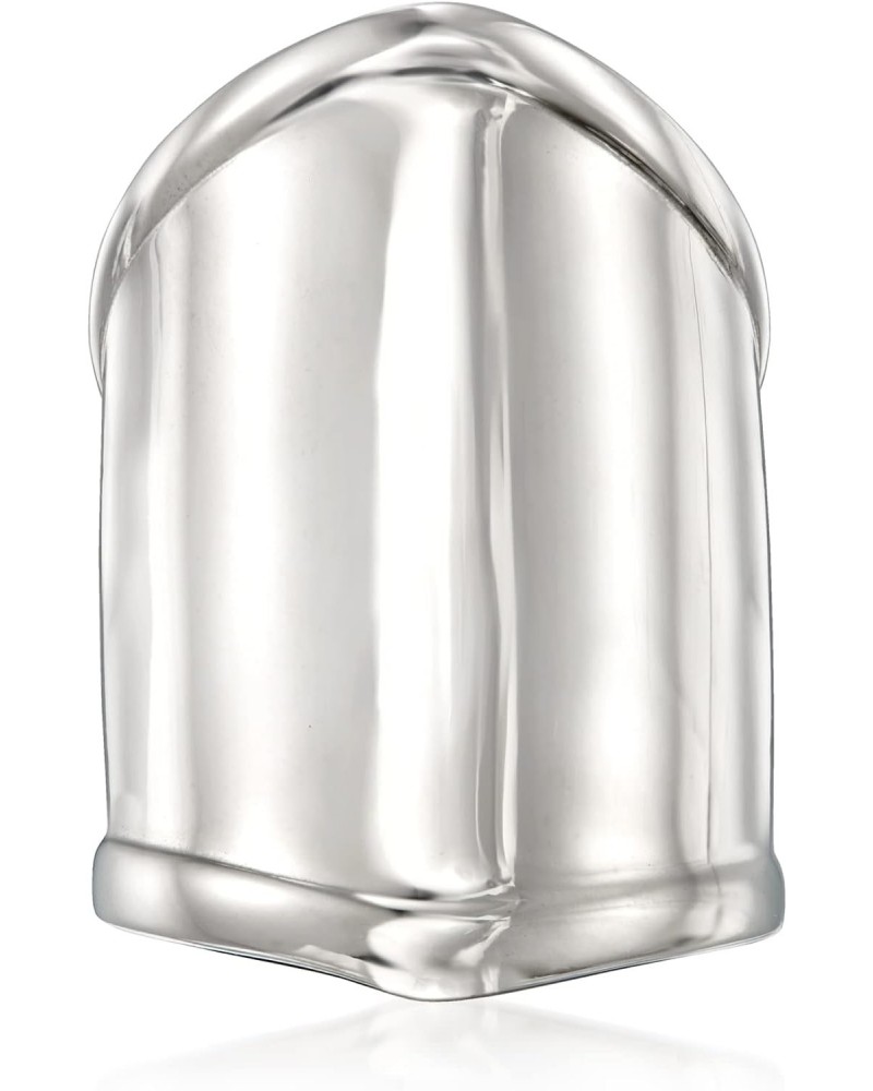 Sterling Silver Wide Polished Ring $40.56 Rings