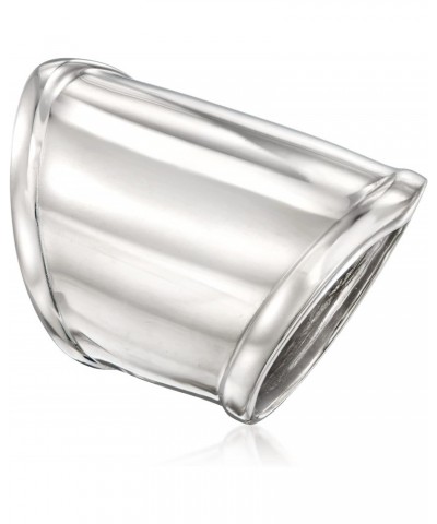 Sterling Silver Wide Polished Ring $40.56 Rings