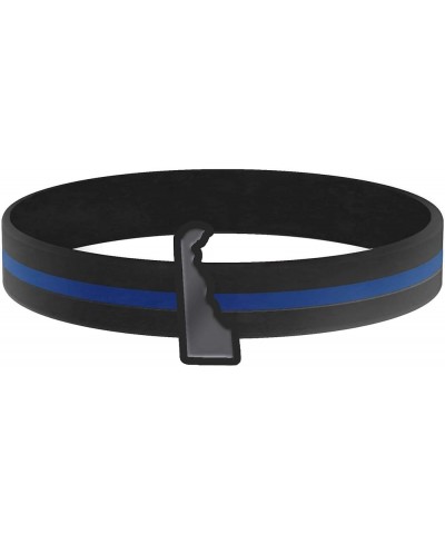 Thin Blue Line State Bracelets 7.0 Inches Delaware $8.05 Bracelets