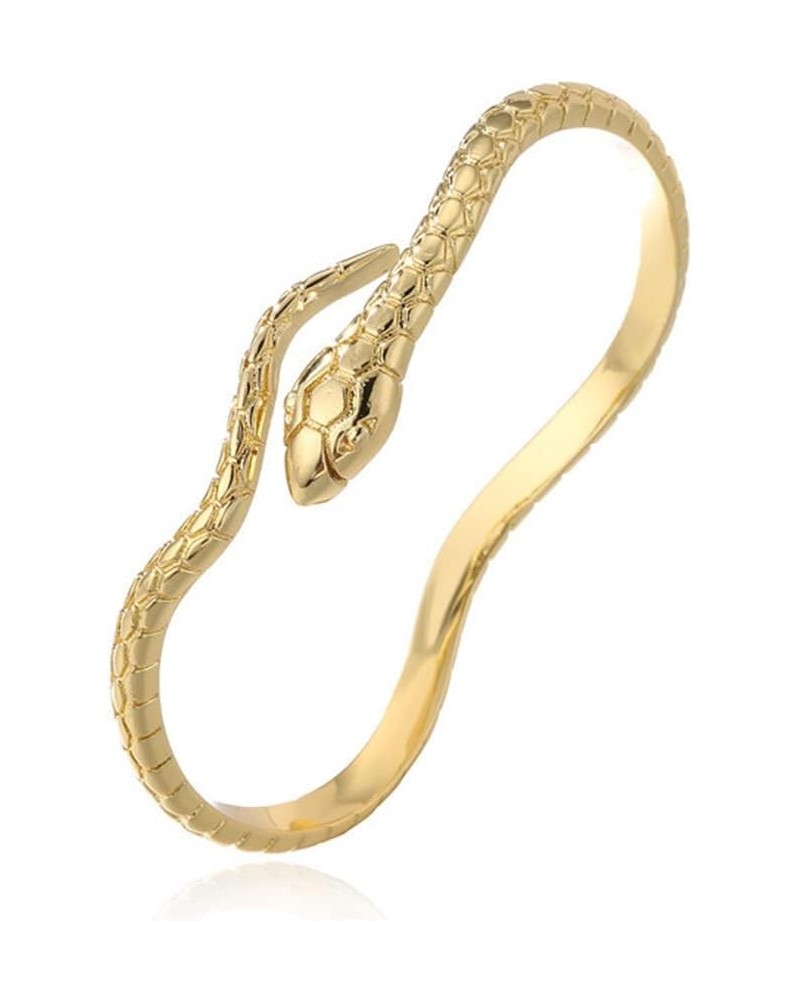 Snake Bangles Gold Sexy Rhinestone Open Bangle Cuff Crystal Bracelet Jewelry (bl003557) Style 3 $10.35 Bracelets