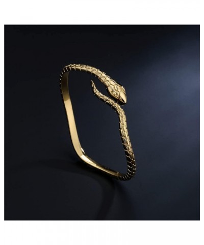 Snake Bangles Gold Sexy Rhinestone Open Bangle Cuff Crystal Bracelet Jewelry (bl003557) Style 3 $10.35 Bracelets