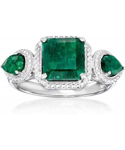 2.50 ct. t.w. Emerald Ring in Sterling Silver $41.60 Rings