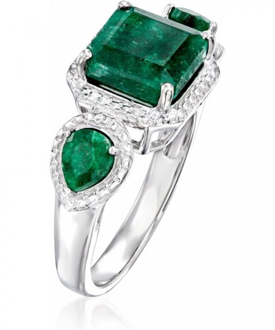 2.50 ct. t.w. Emerald Ring in Sterling Silver $41.60 Rings