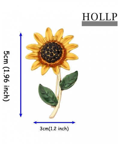 Sunflower Pin You Are My Sunshine Inspirational Sunflower Jewelry Gift for Women Girl Sunflower Pin $8.13 Brooches & Pins