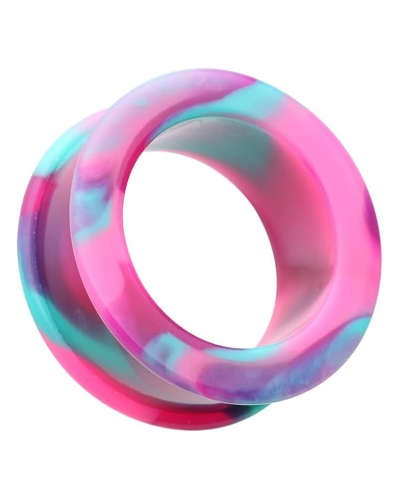 Cosmic Flexible Silicone Double Flared Ear Gauge Tunnel Plug 3/4" (19mm) $10.06 Body Jewelry