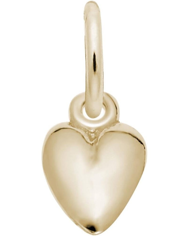 Rembrandt Heart Accent Charm 10K Yellow Gold $34.85 Bracelets