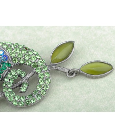 Light Amethyst Rose Pink or Peridot Green Chameleon Lizard Convertible to Pendant Brooch Pin Green $11.99 Brooches & Pins