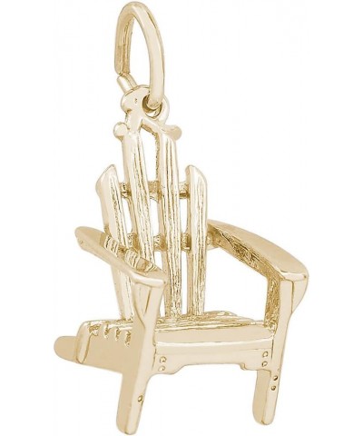 Rembrandt Adirondack Chair Charm 10K Yellow Gold $22.00 Bracelets