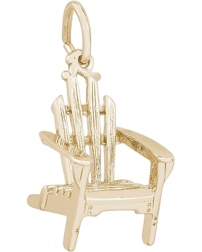 Rembrandt Adirondack Chair Charm 10K Yellow Gold $22.00 Bracelets