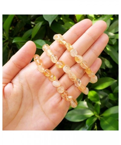 1pc Natural Stretch Gemstone Bracelet 5mm-8mm Free Form Bead 7 Inch 7.5 Inch Healing Crystal Engergy Quartz Chakras Jewelry W...