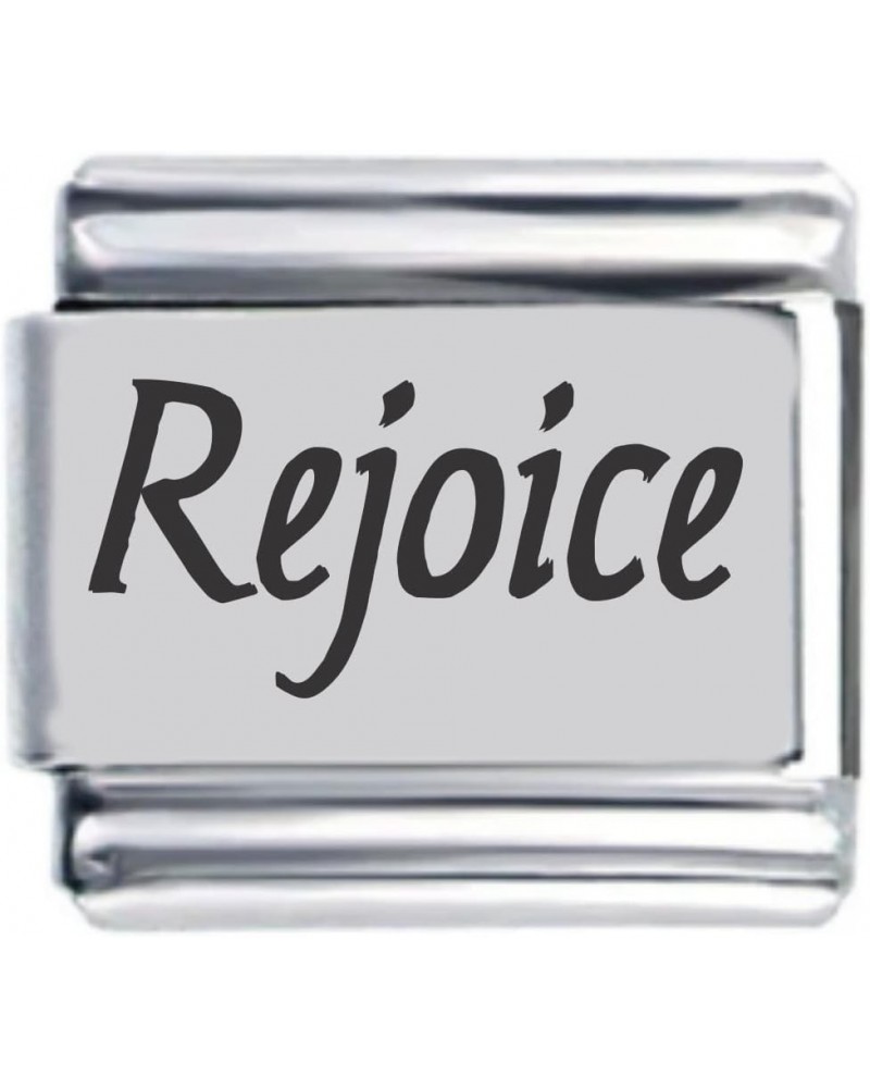 Rejoice Laser Italian Charm $7.99 Bracelets