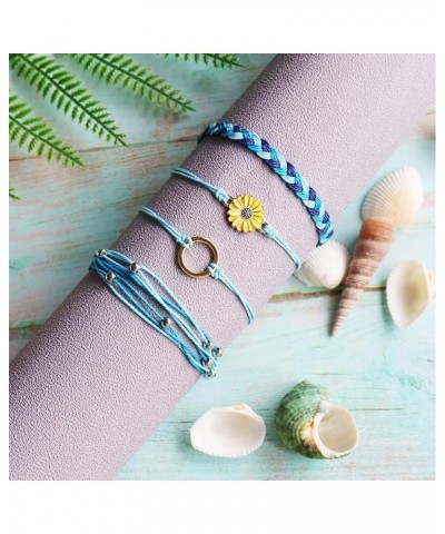 String Bracelets for Teen Girls Waterproof Boho Bracelets for Women Ankle Bracelets for Women Cute Friendship Bracelets Summe...