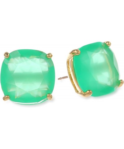 Essentials" Small Square Stud Earrings Beryl Green $20.49 Others