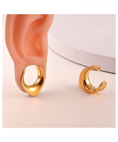 2PCS Saddle Plugs Hypoallergenic Open Ear Gauges Tunnels 316 Stainless Steel Earrings Expander Piercing Stretchers Fashion Bo...