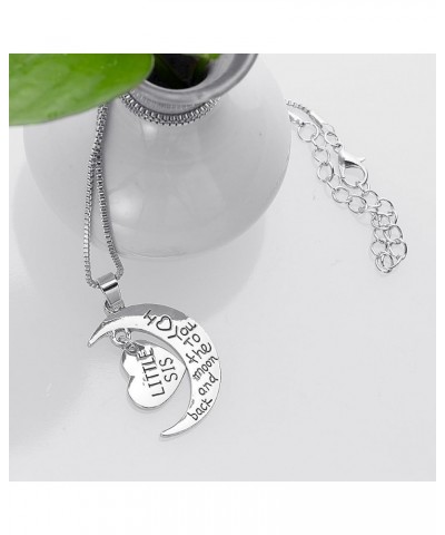 Family Jewelry Gift Big Middle Sister Little Sis Set of 3 Sisters Pendant Necklace for Sisters 5 $11.33 Necklaces