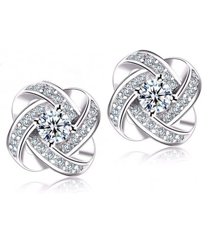 .925 Silver Earrings with Zirconia - Includes Gift Box - Jewelry for Women $9.50 Earrings