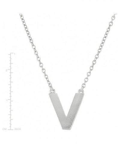 'What'S in a Name' Initial Pendant Necklace in Sterling Silver, 16" + 2 V $27.50 Necklaces