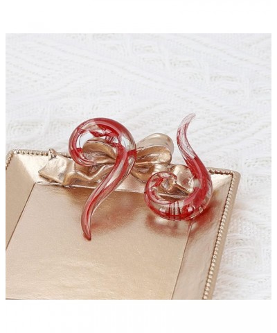 2 PC Glass Ear Tapers Plugs 8G-00G Seahorse Spiral Gauges Piercing Jewelry Set 00G(10mm) Red $8.63 Body Jewelry